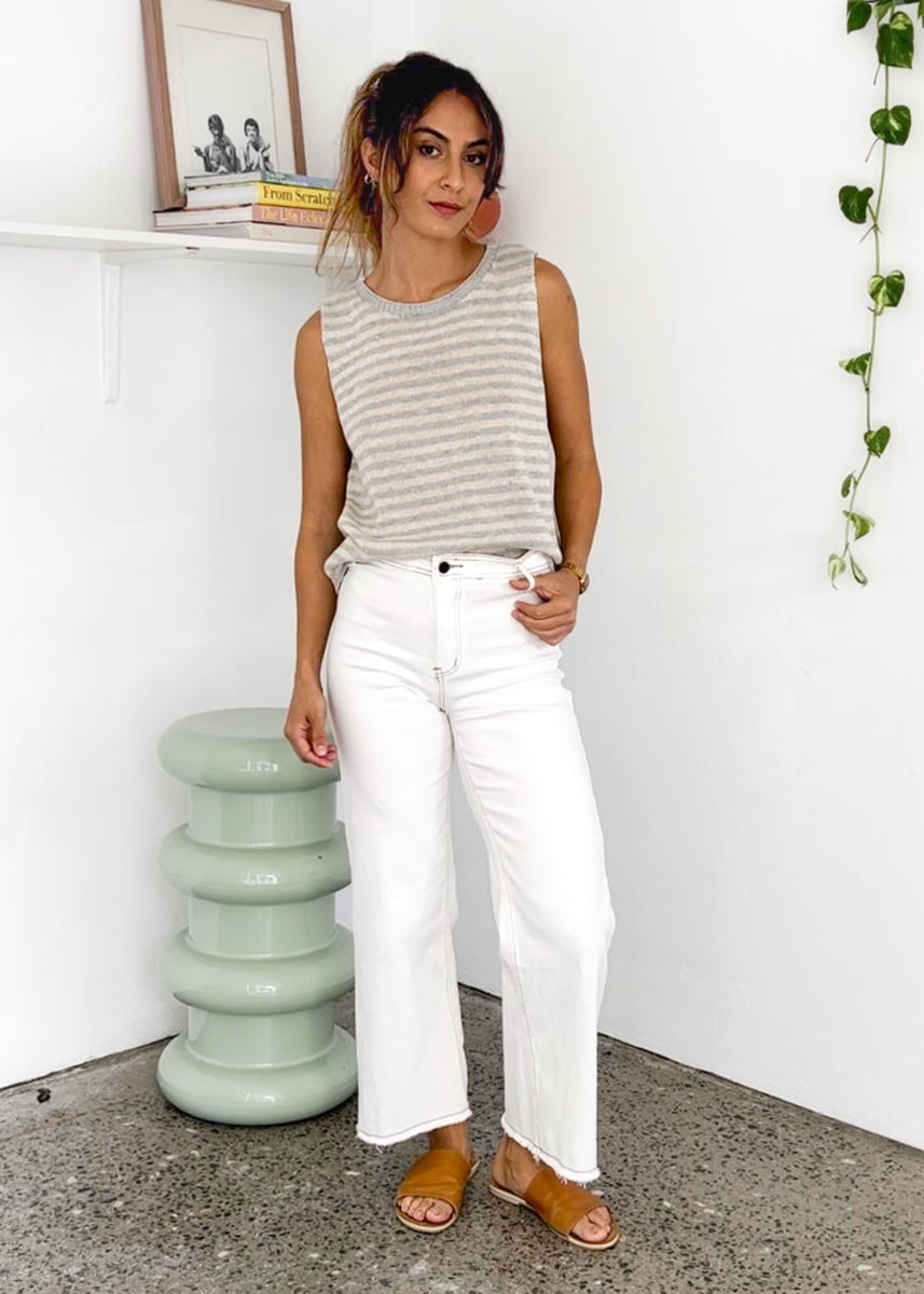 FREYA JEANS - WHITE