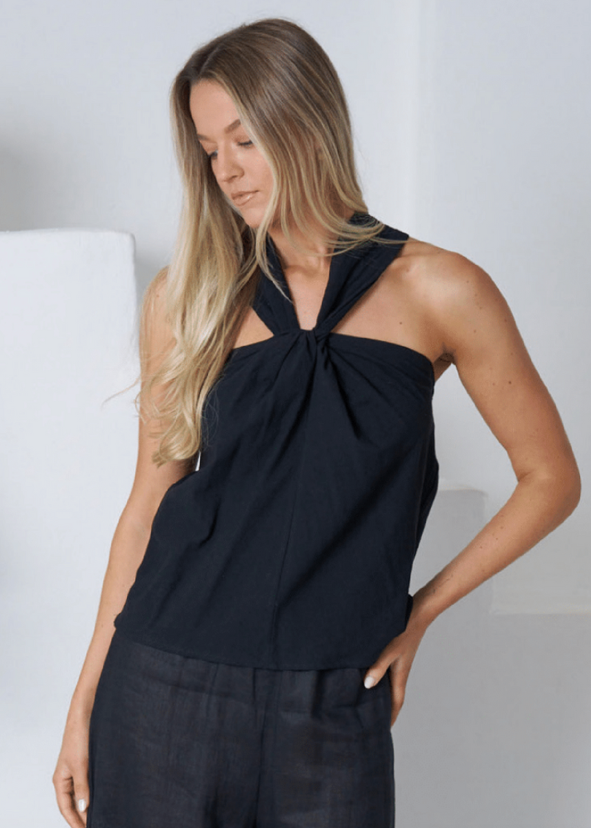 KEI TOP - BLACK