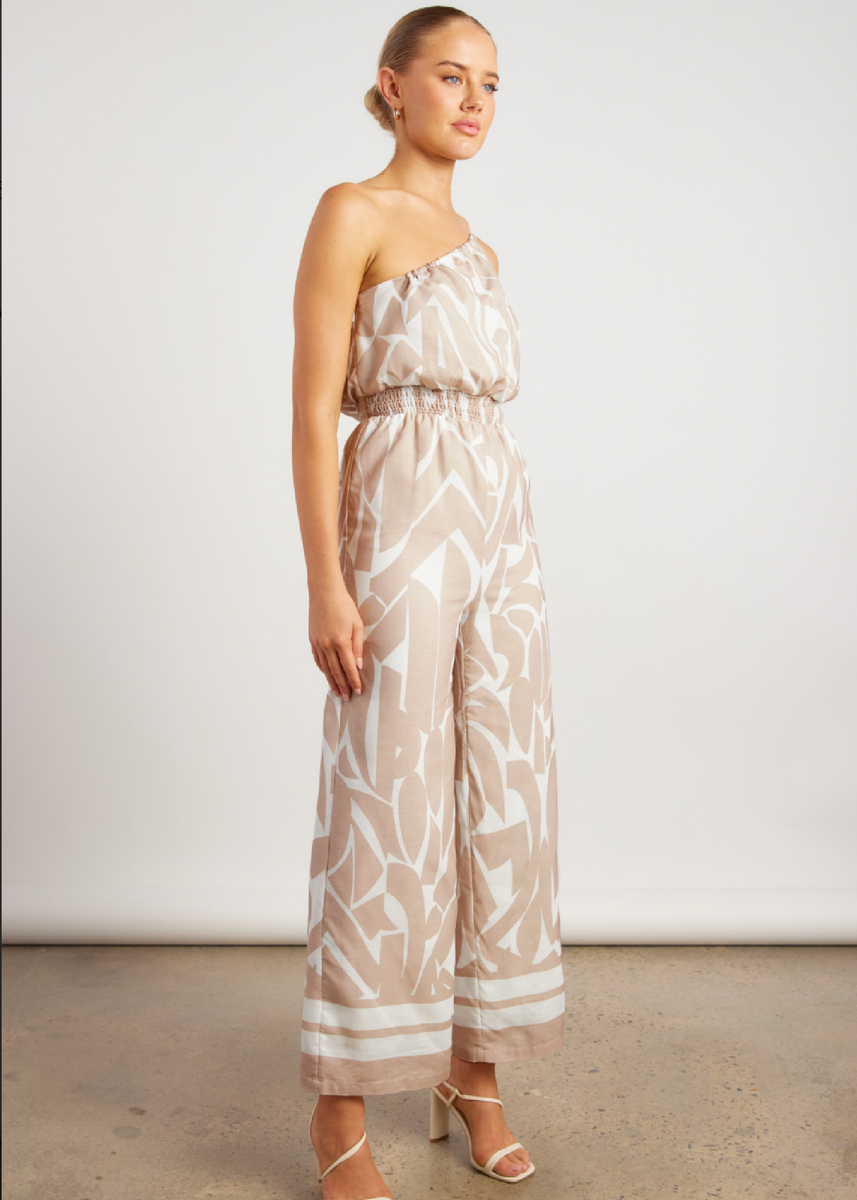 AKIA JUMPSUIT - BEIGE