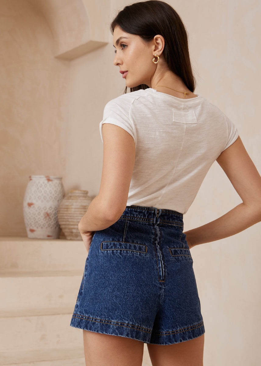 ELENI DENIM SKORT