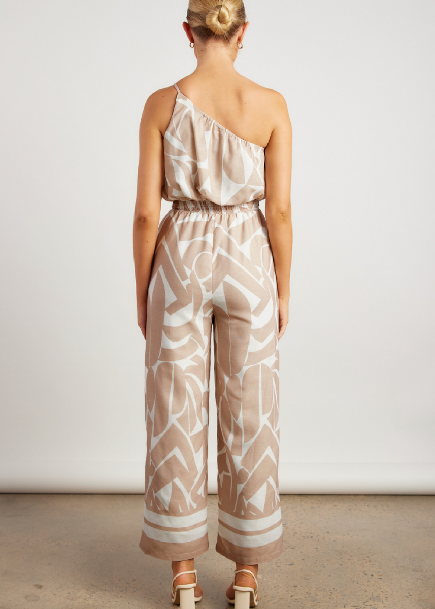 AKIA JUMPSUIT - BEIGE