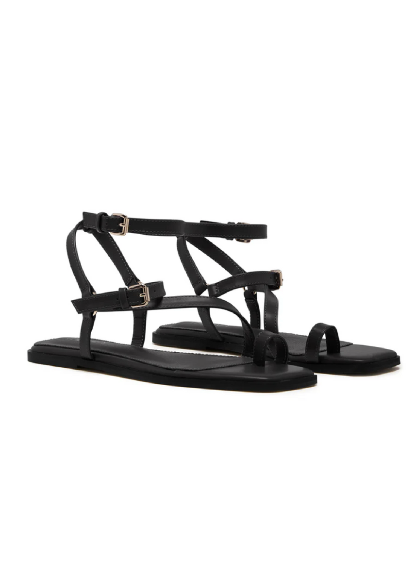 GERRY SANDALS - BLACK