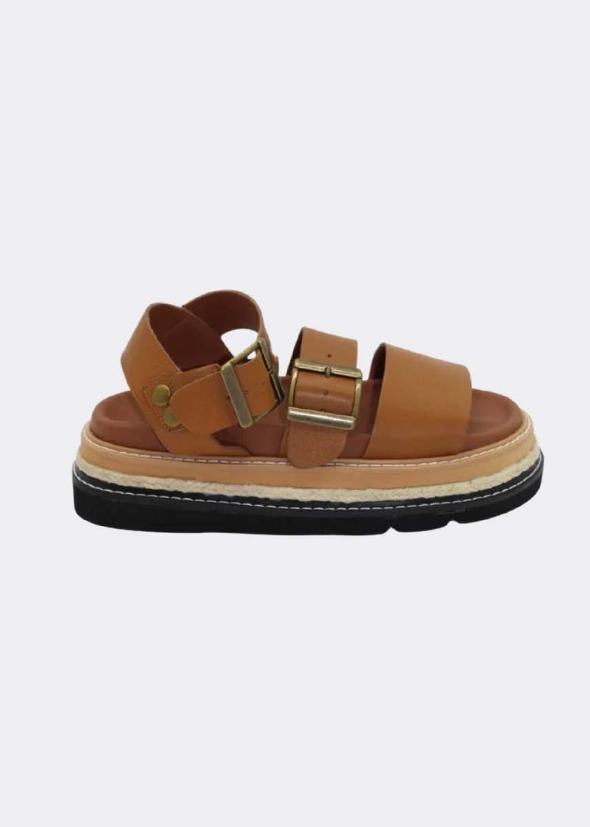 ATLANTA SANDALS - TAN