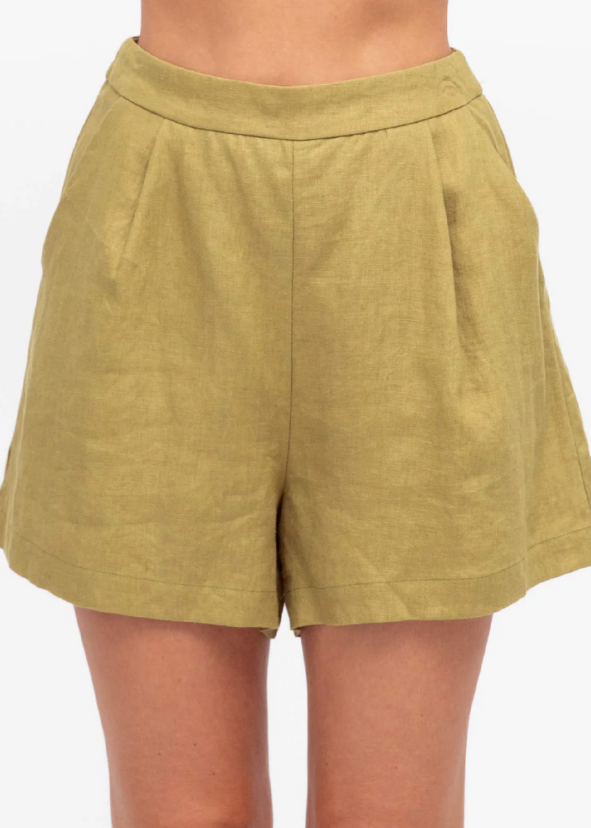 LORENE SHORTS - OLIVE