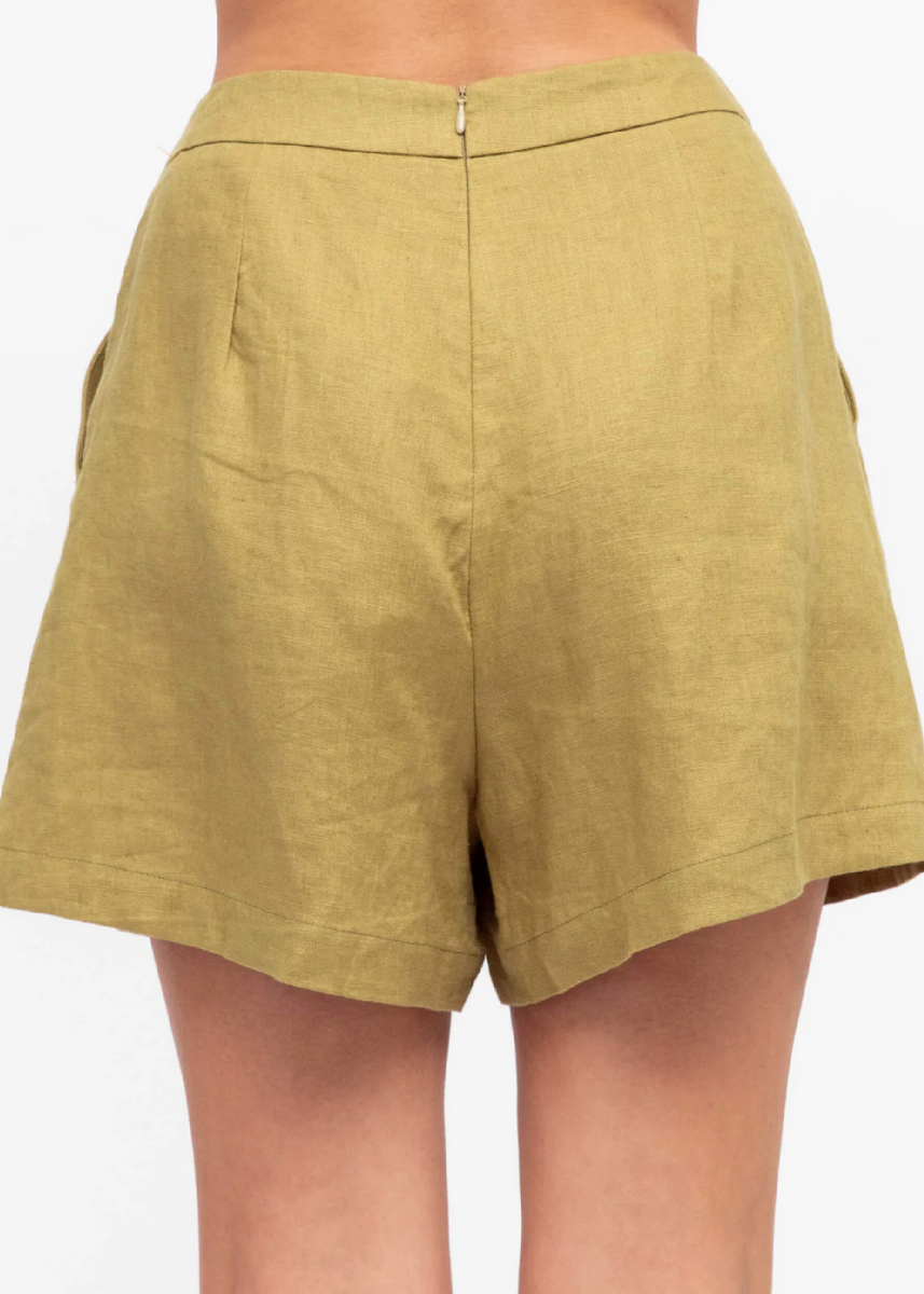 LORENE SHORTS - OLIVE