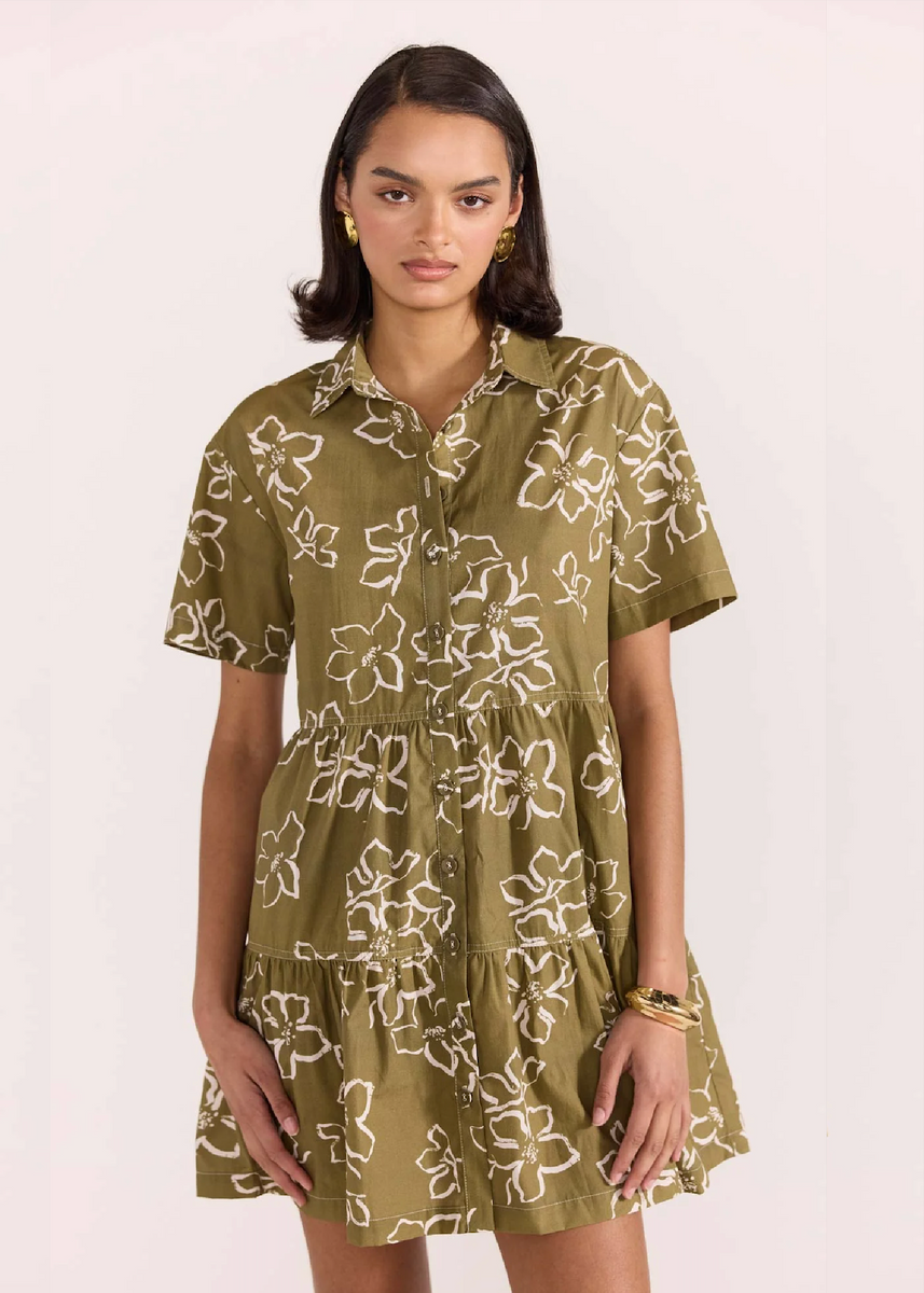 INES MINI SHIRTDRESS