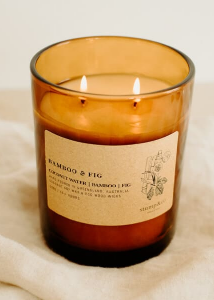 BAMBOO & FIG - LARGE CANDLE