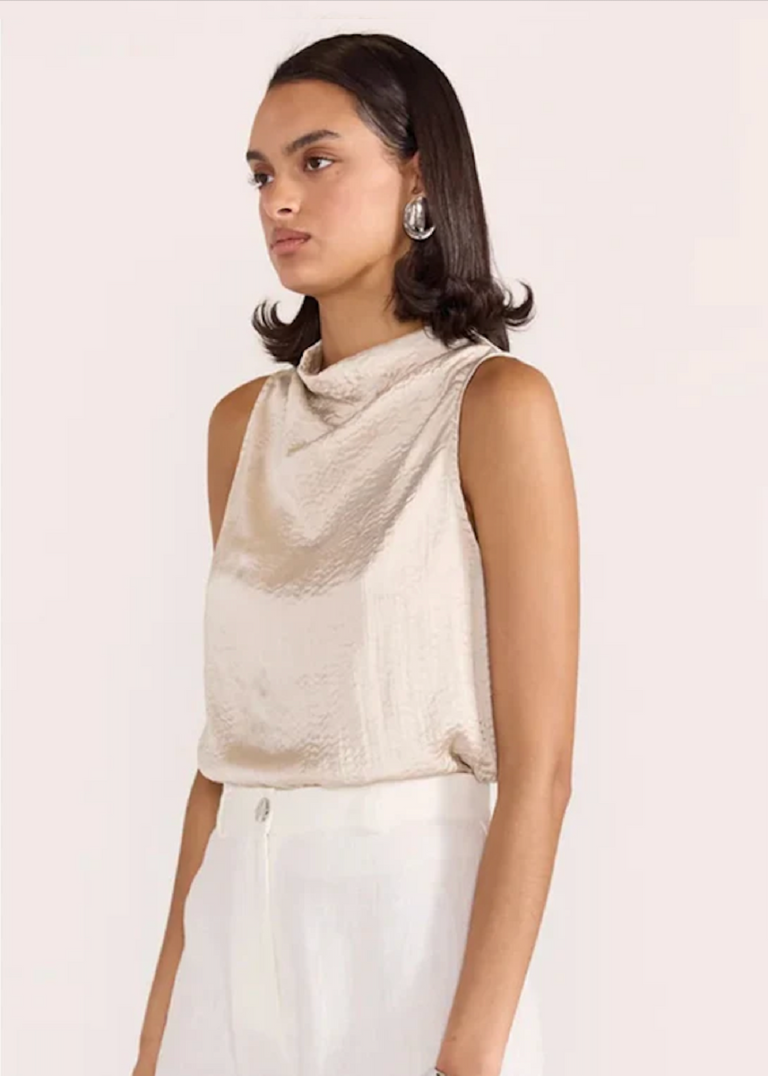 THALIA TOP - BEIGE