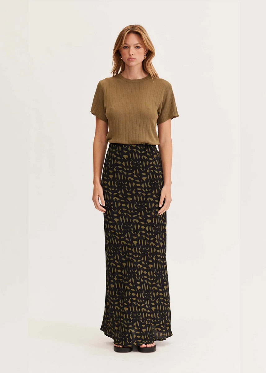 ZADIE BIAS MAXI SKIRT