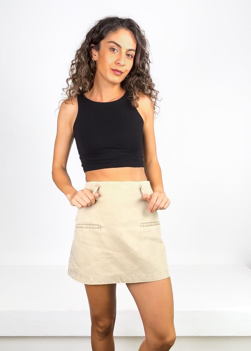 CASPIA SKORT - WHEAT