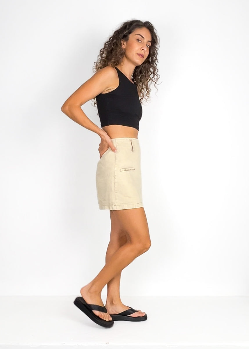 CASPIA SKORT - WHEAT