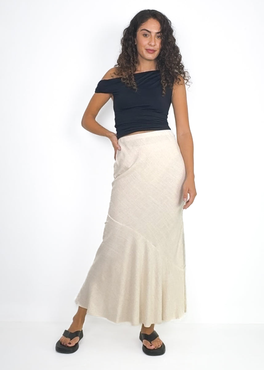 FIONA SKIRT - BEIGE