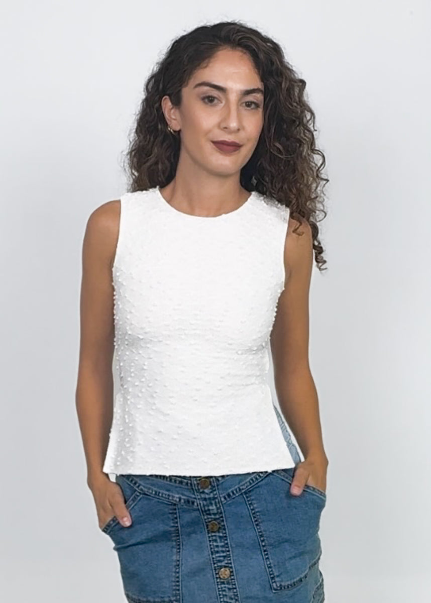 PRUE TOP - WHITE