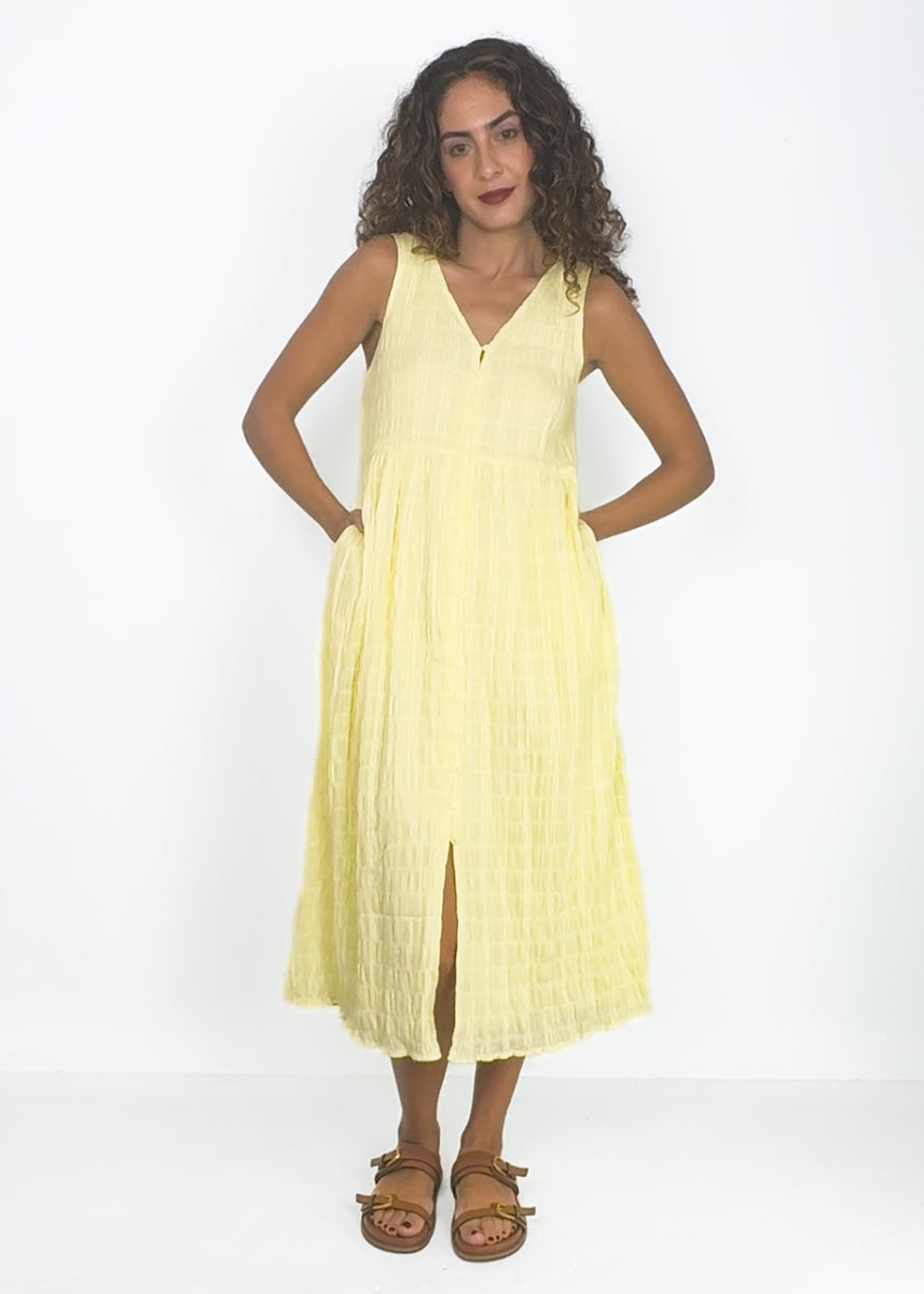 JOY DRESS - LEMON