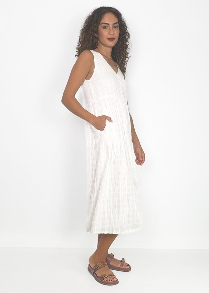 JOY DRESS - WHITE