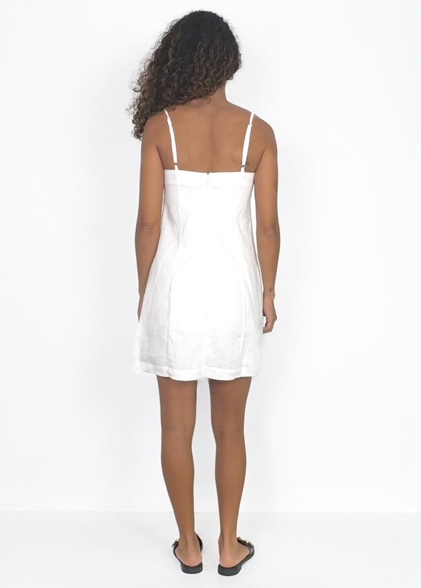 LULU DRESS - WHITE