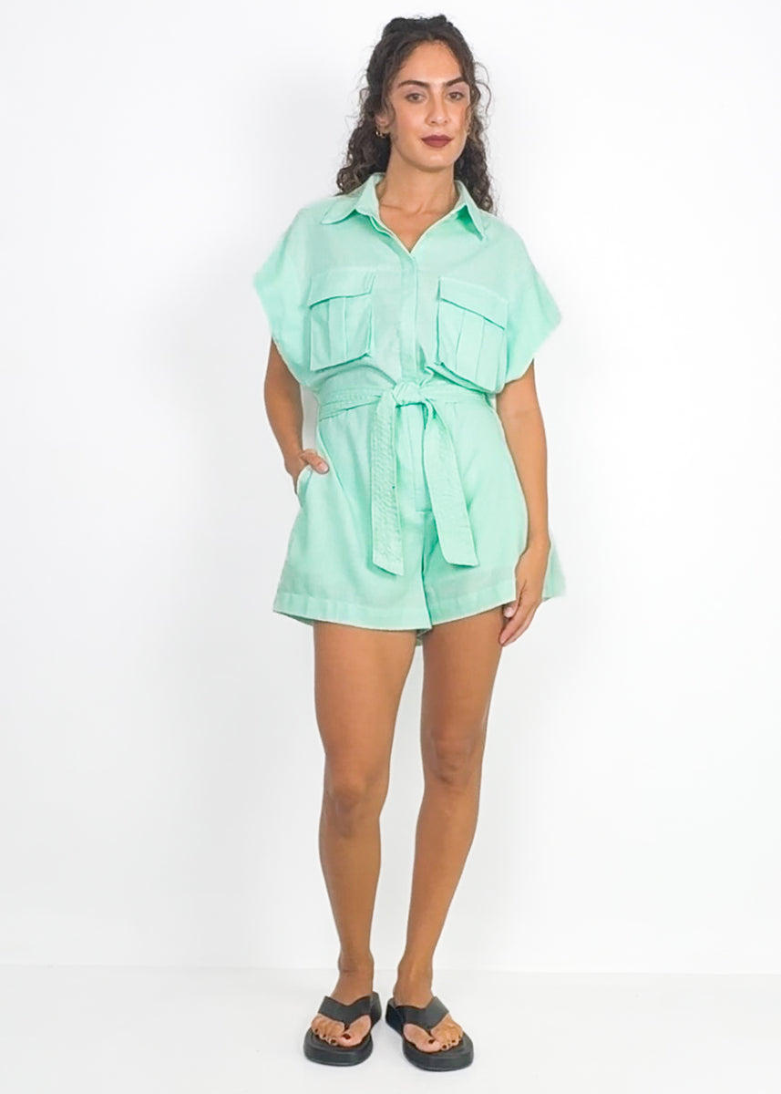 GAZELLE PLAYSUIT - MINT