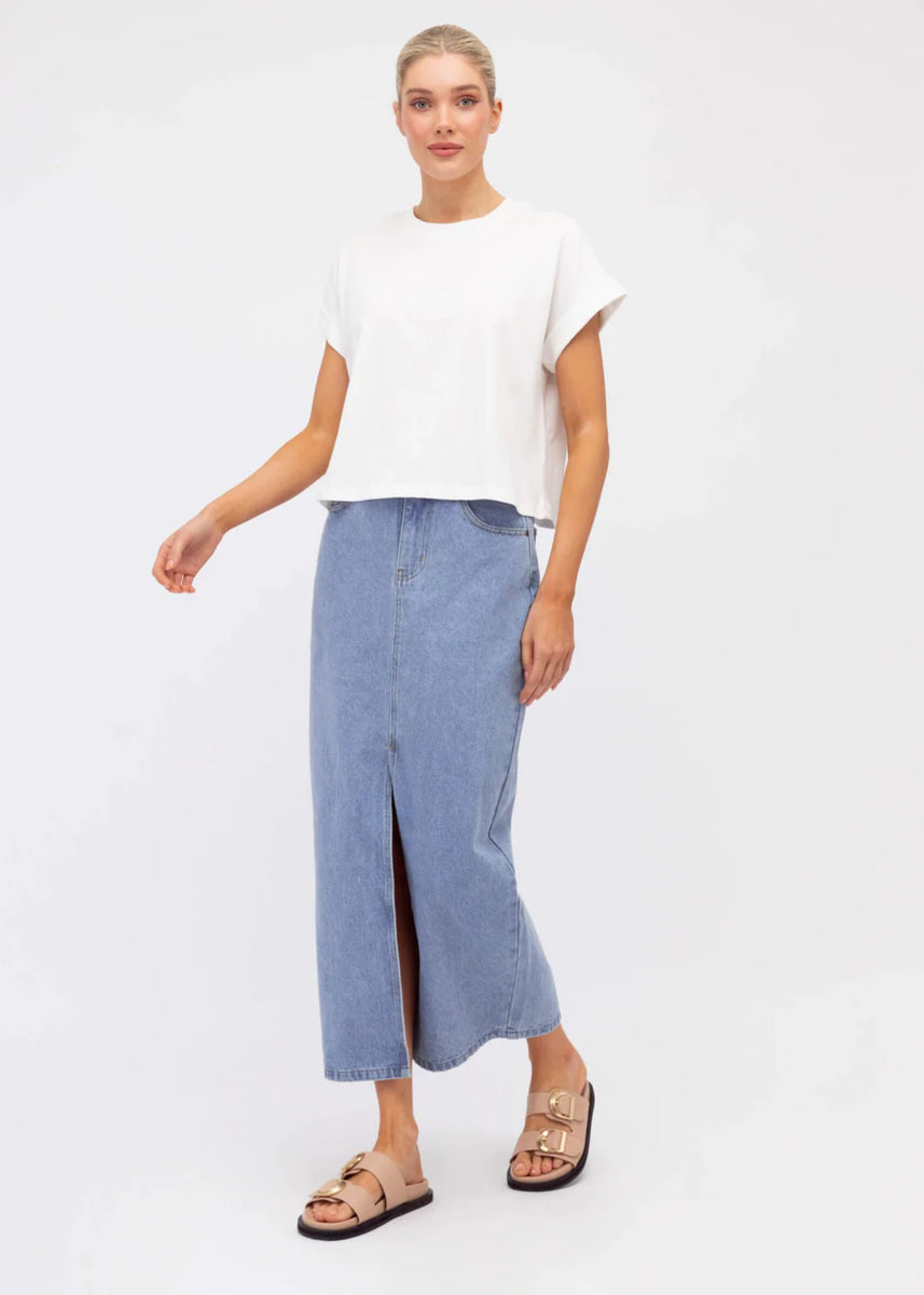 ARANA DENIM SKIRT