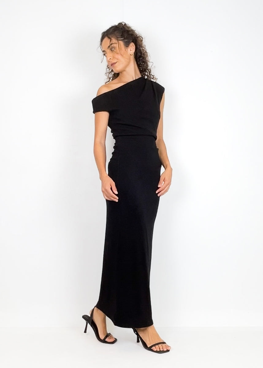 NILSA DRESS - BLACK