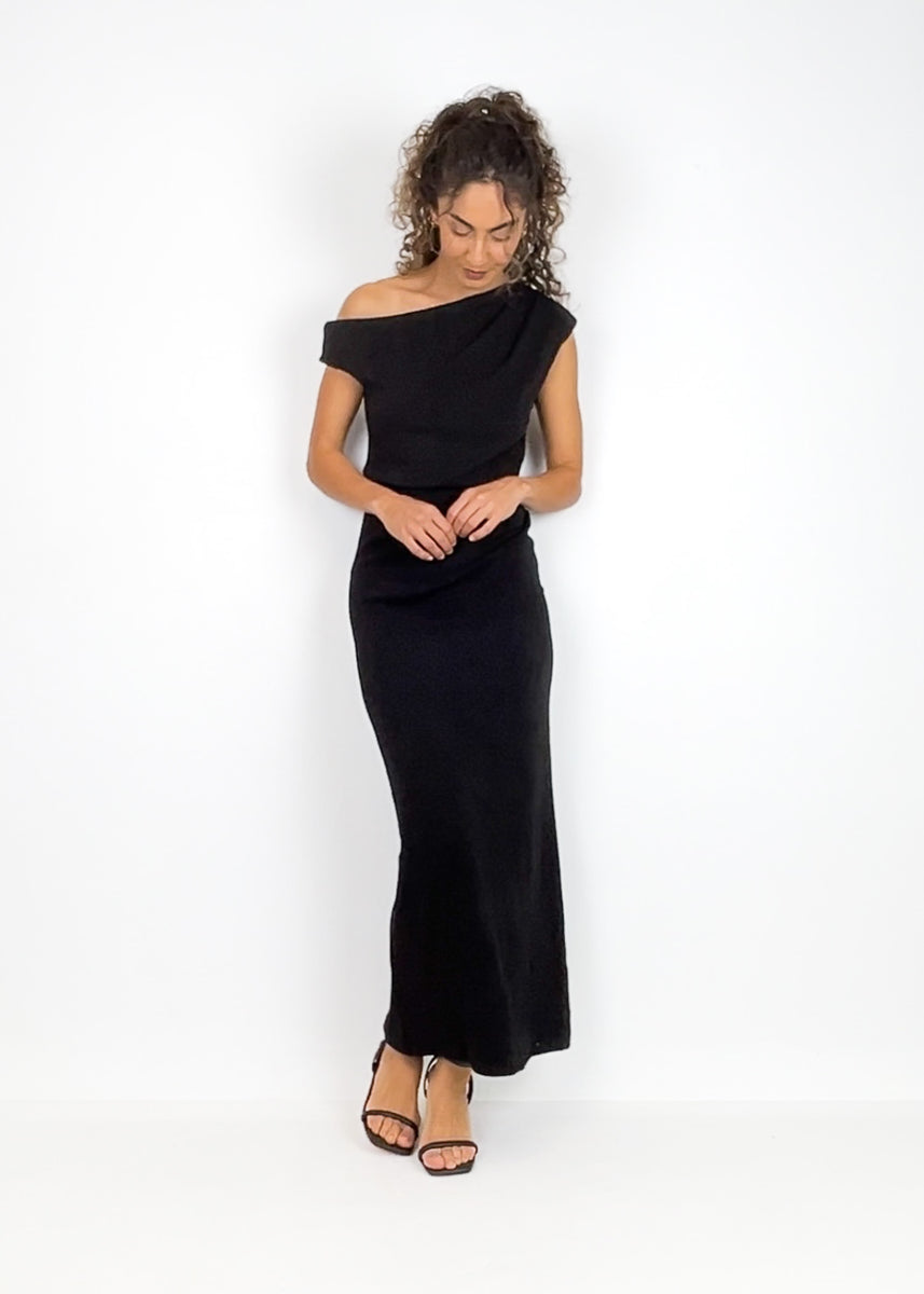 NILSA DRESS - BLACK