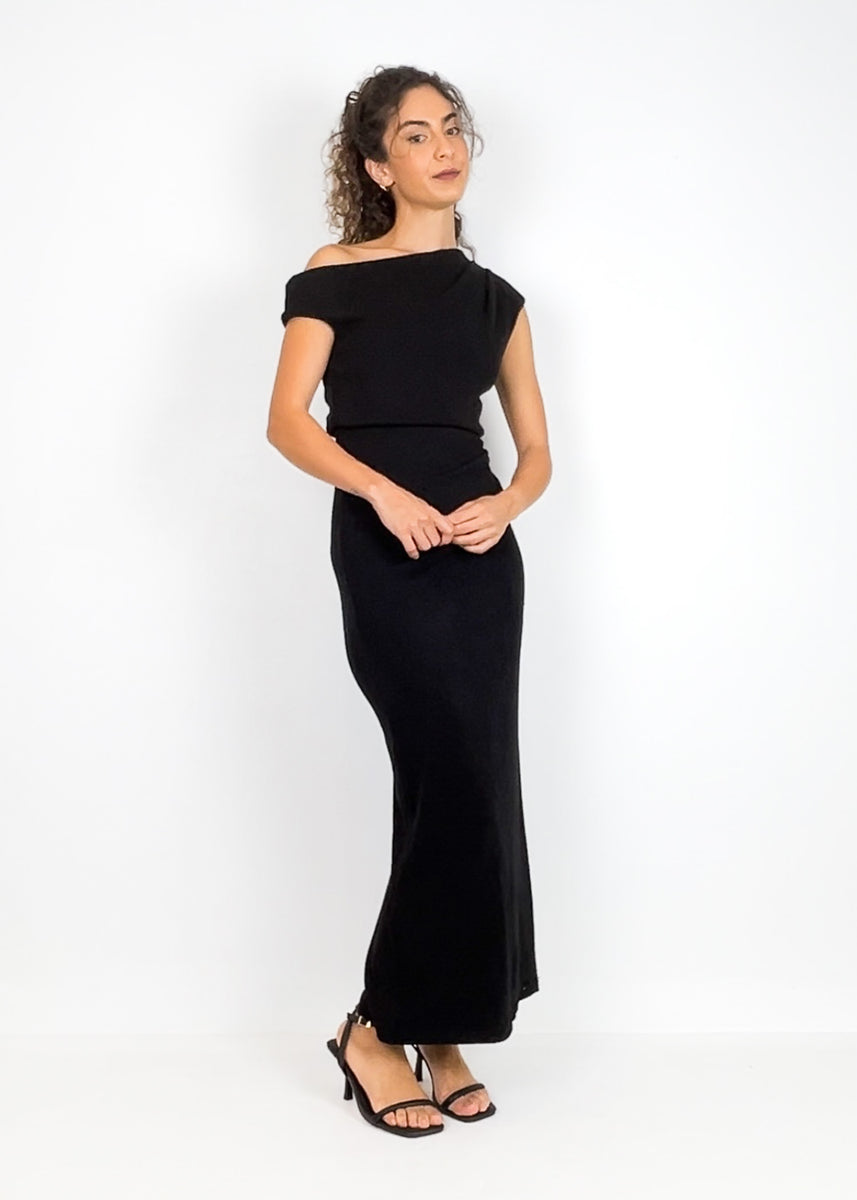 NILSA DRESS - BLACK