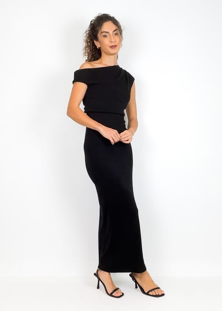 NILSA DRESS - BLACK