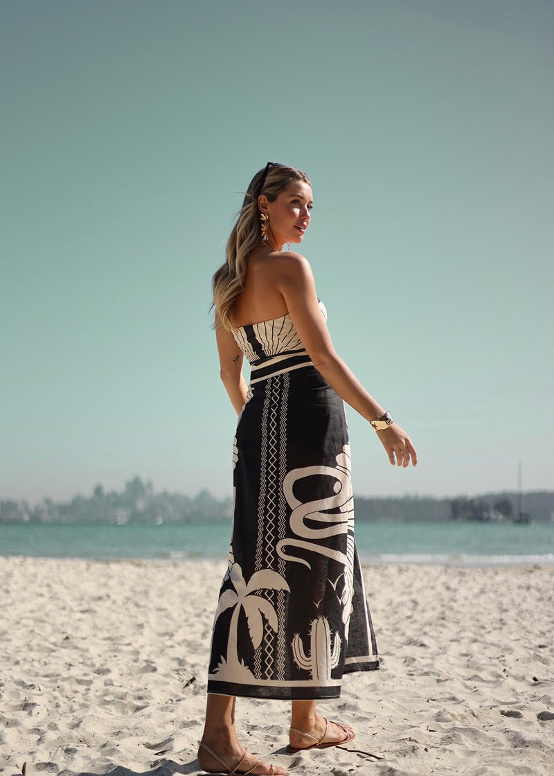 PALM CANYON MAXI SKIRT