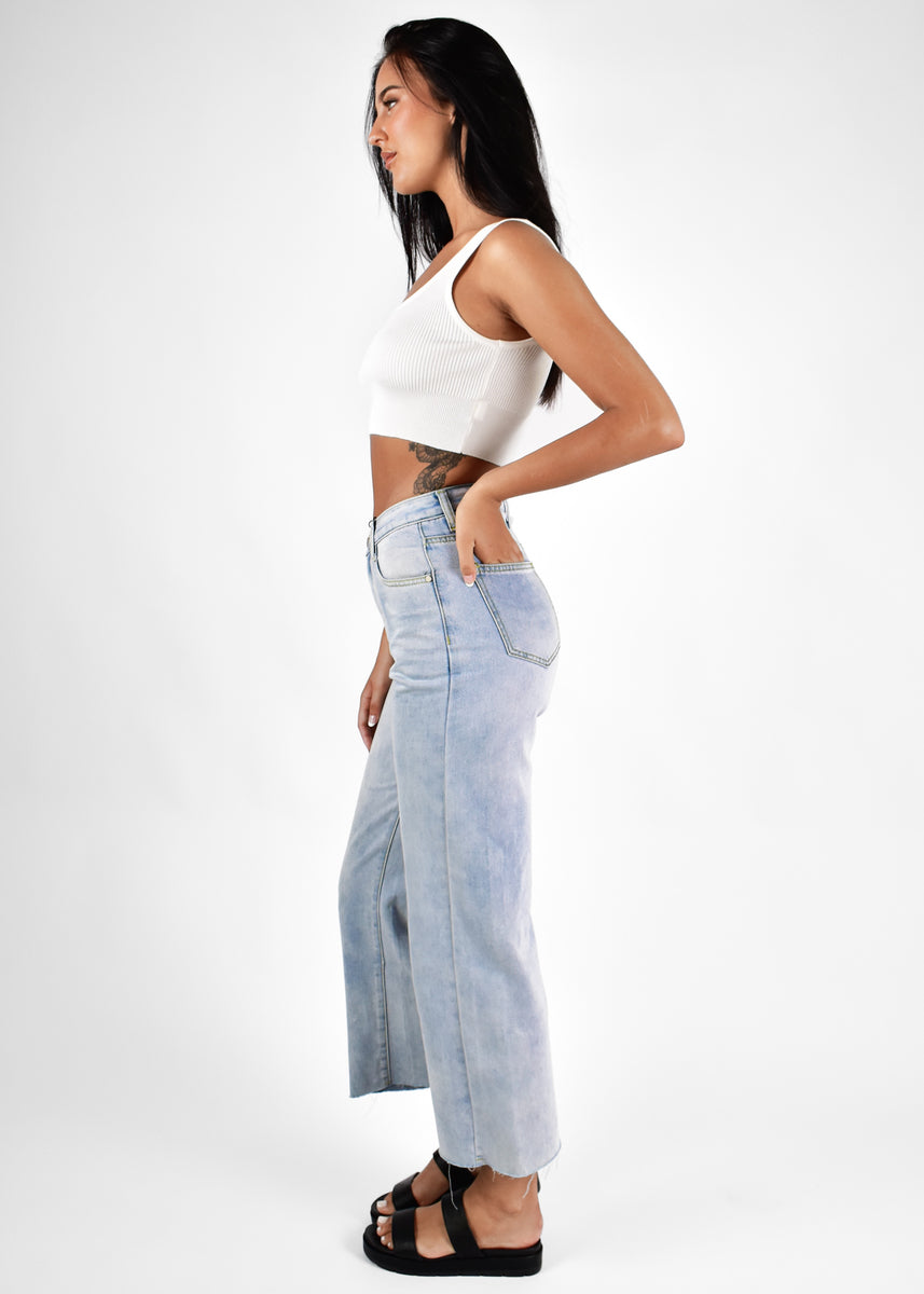 CAZ CROPPED JEANS