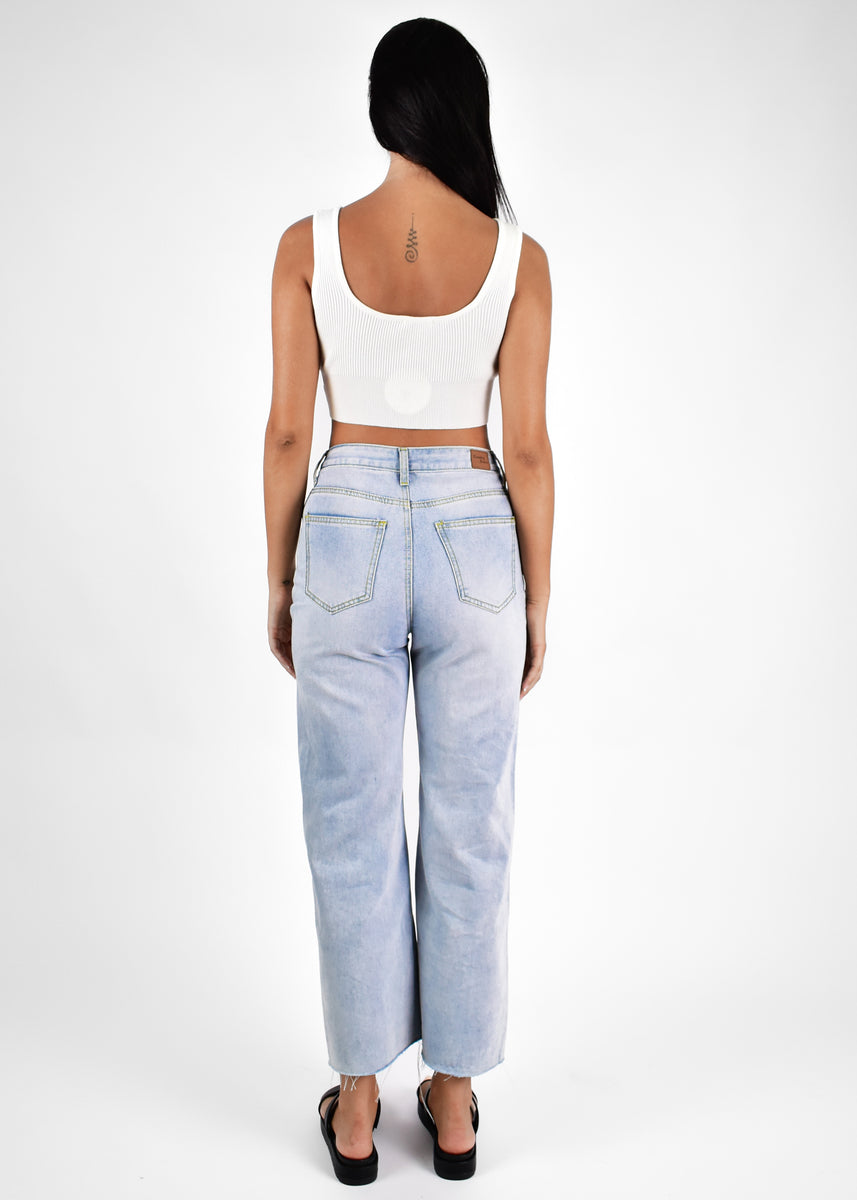 CAZ CROPPED JEANS