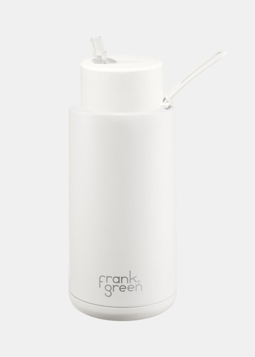 CERAMIC REUSABLE BOTTLE 1L - CLOUD